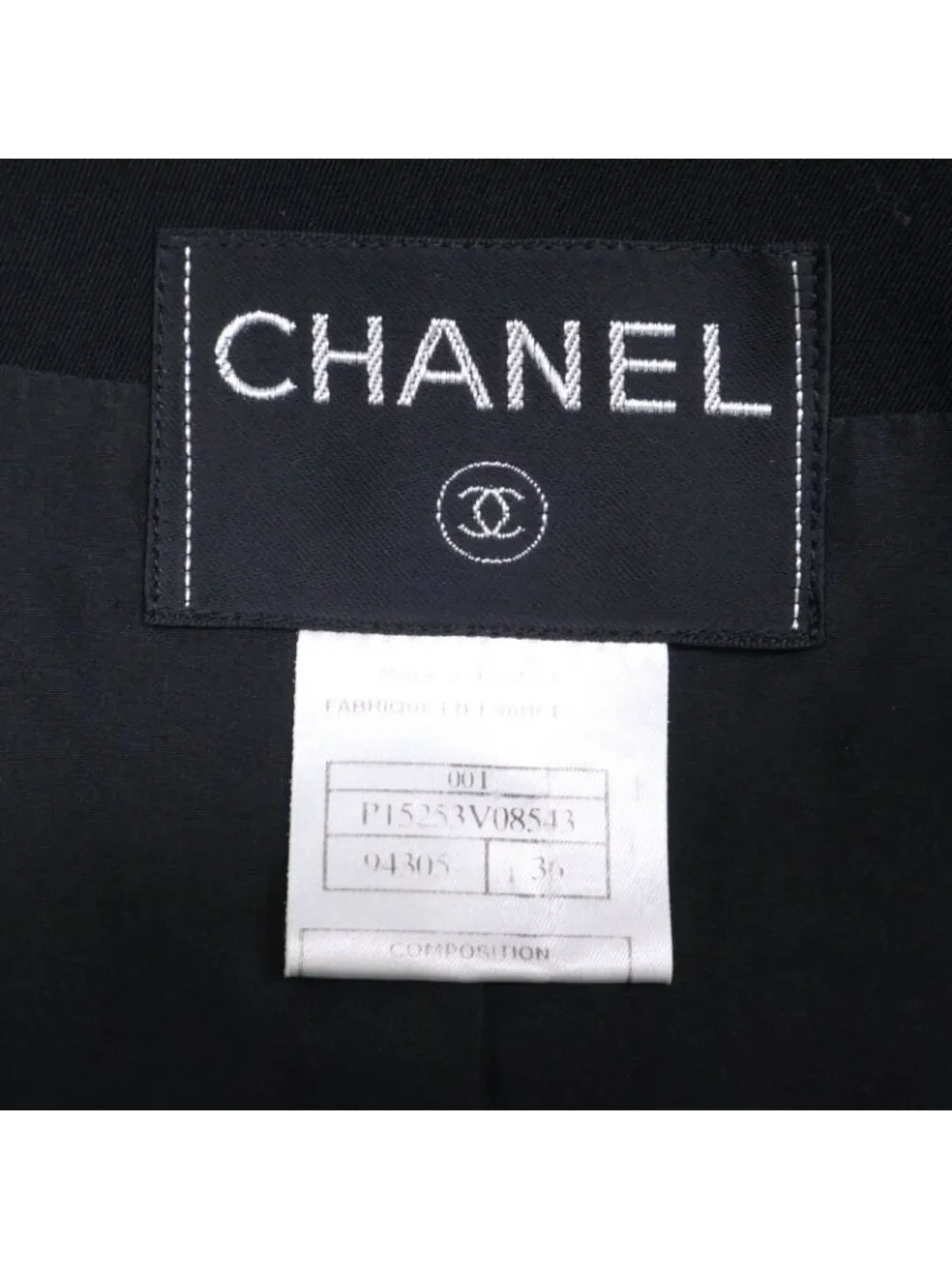 Chanel Gabrielle Button Short Length Collarless Jacket 36